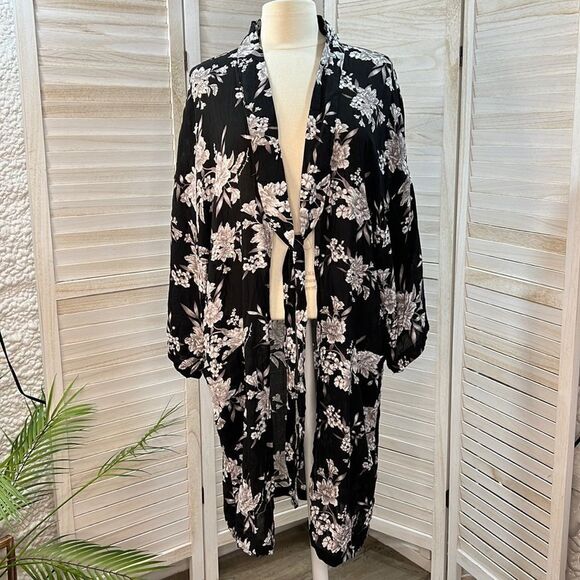 Spiritual Gangster Maya Floral Kimono Duster OS - Picture 2 of 13